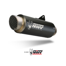 Вихлопна система Slip-On (GP Pro) MIVV для Kawasaki ZX-10 R / RR (16-) чорна