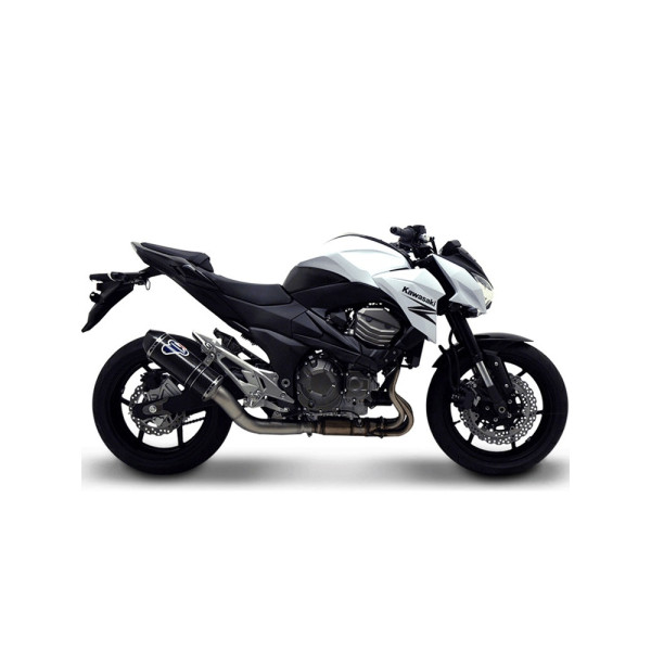 Глушник Termignoni Slip-On з нержавіючої сталі, вуглецеве волокно для Kawasaki Z800 E (13-17)