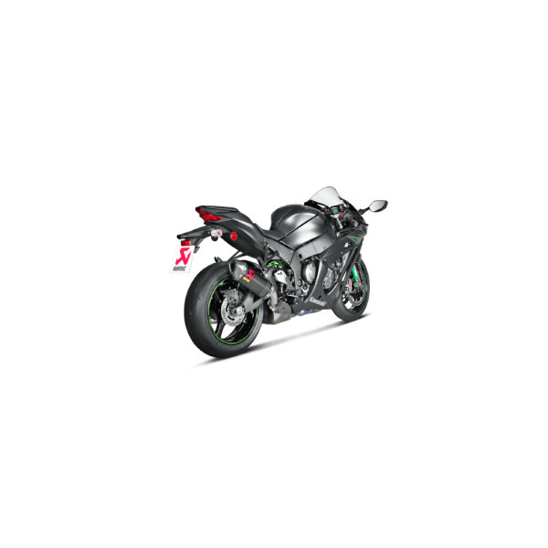Глушник мотоцикловий Akrapović для Kawasaki Ninja ZX-10R 16-20, Ninja ZX-10R SE 18-20, Ninja ZX-10RR 17-20 Slip-On Line, Carbon