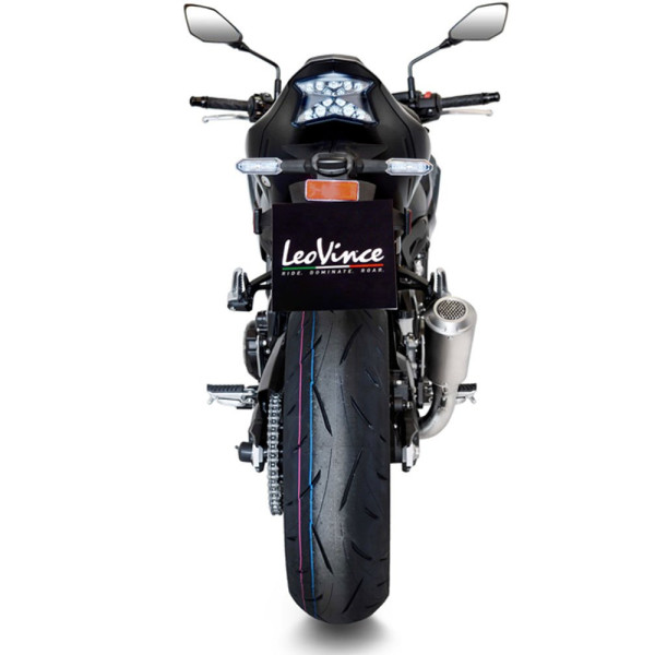 Глушник мотоцикловий LeoVince LV-10 Slip-On, Нержавіюча сталь до Kawasaki Z 900 20-