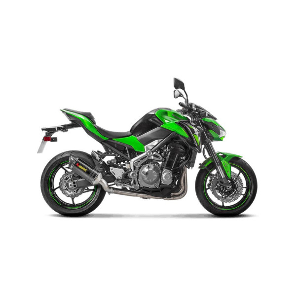 Вихлопна система без глушника Akrapovič Kawasaki Z 900 (17-19) нержавіюча сталь