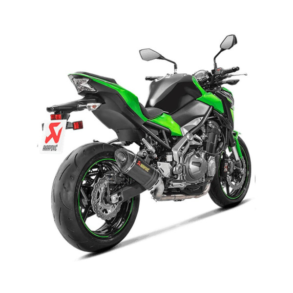 Вихлопна система без глушника Akrapovič Kawasaki Z 900 (17-19) нержавіюча сталь