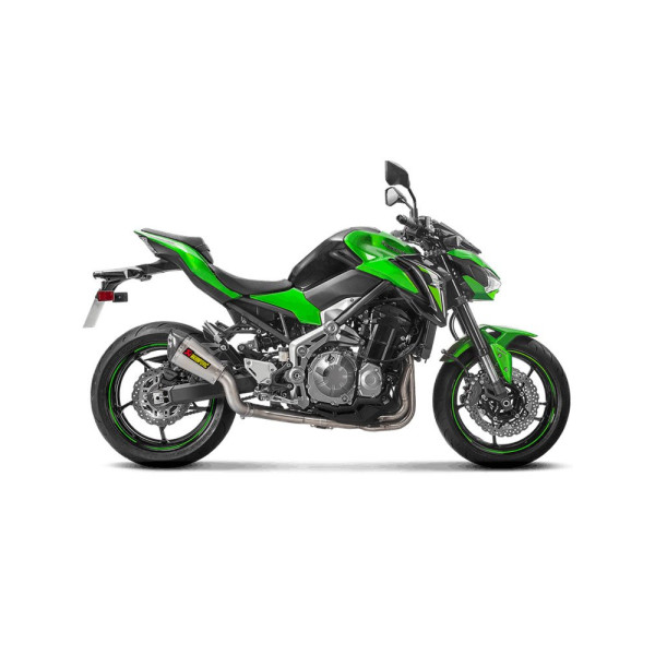Вихлопна система без глушника Akrapovič Kawasaki Z 900 (17-19) нержавіюча сталь