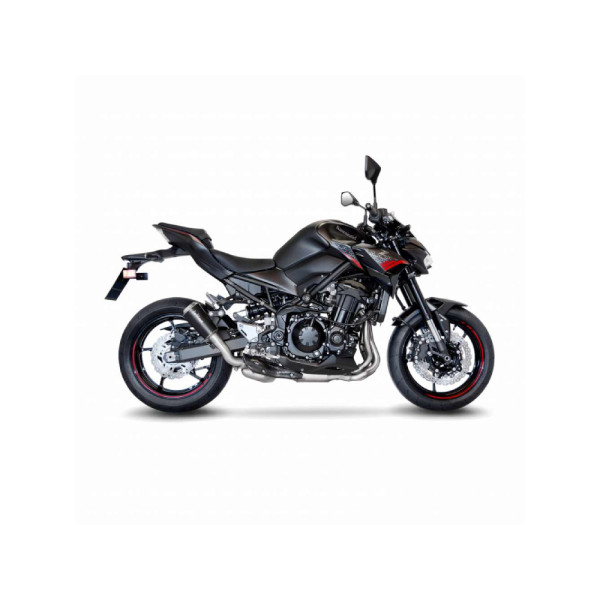 Глушник мотоцикловий LeoVince LV-10 Black Edition Slip-On, Нержавіюча сталь до Kawasaki Z 900 20-
