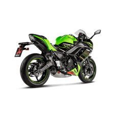 Повний вихлопний системи Racing Line Титан + Вуглець Akrapović для Kawasaki Ninja 650 / Z650 17-20