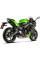 Повний вихлопний системи Racing Line Титан + Вуглець Akrapović для Kawasaki Ninja 650 / Z650 17-20