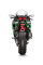 Глушник мотоцикловий Akrapović для Kawasaki Ninja H2 SX 18-20 Slip-On Line, Чорний Титан