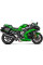 Глушник мотоцикловий Akrapović для Kawasaki Ninja H2 SX 18-20 Slip-On Line, Чорний Титан