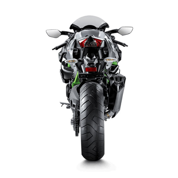 Глушник Akrapović Slip-On Line Kawasaki Ninja H2 (15-20) вуглецеве волокно