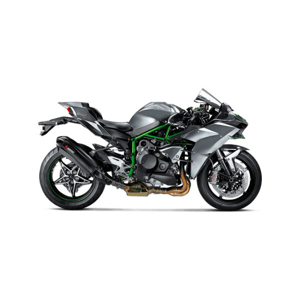 Глушник Akrapović Slip-On Line Kawasaki Ninja H2 (15-20) вуглецеве волокно