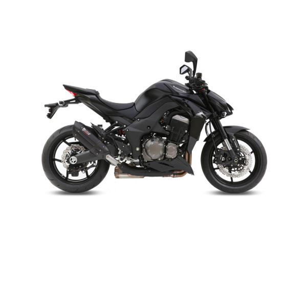 Вихлопні системи Slip-On Line (Suono) MIVV для Kawasaki Z1000 (14-20) чорні