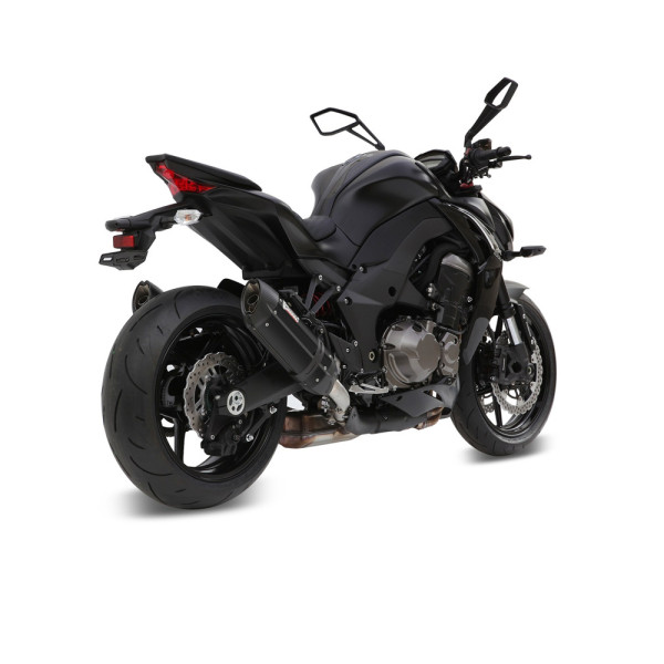 Вихлопні системи Slip-On Line (Suono) MIVV для Kawasaki Z1000 (14-20) чорні
