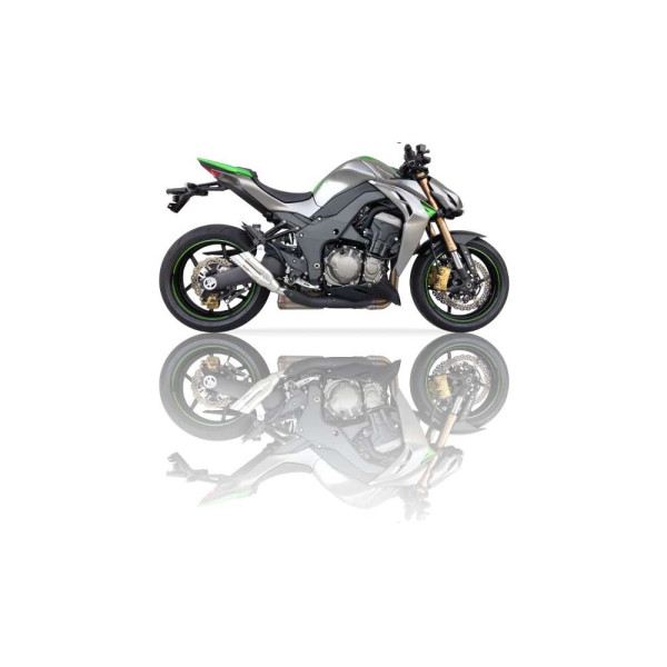 Глушник IXIL DUAL HYPERLOW INOX L2X (SLIP ON, правий) - Kawasaki Z 1000 / Z 1000SX 10-20