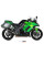 Випускні системи Slip-On Line (GP) MIVV для Kawasaki Z1000 SX / Ninja 1000 SX (14-19) карбон