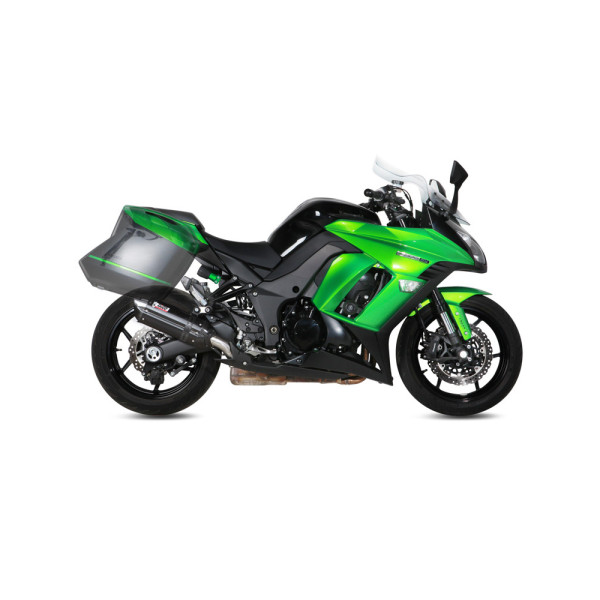Випускні системи Slip-On Line (Suono) MIVV для Kawasaki Z1000 SX (14-19) чорні
