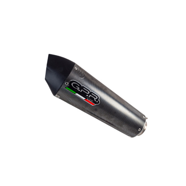 Глушник G.P.R Gpe Ann. Poppy Slip-On, Чорний Ніхром - Kawasaki Versys 1000  15-16