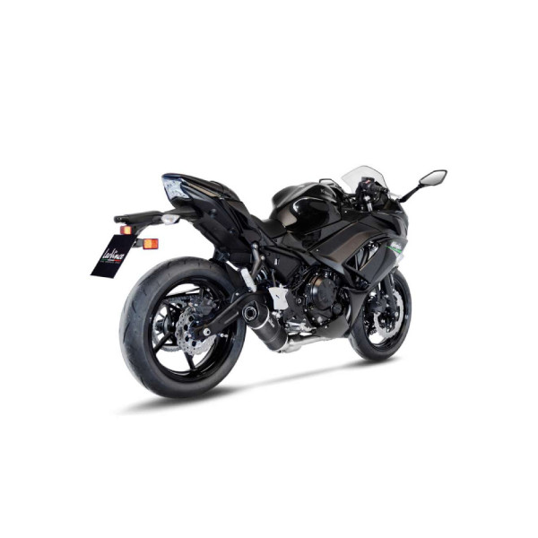 Комплектна вихлопна система LeoVince LV One Evo Carbon для Kawasaki Z 650 / Ninja 650 17-20