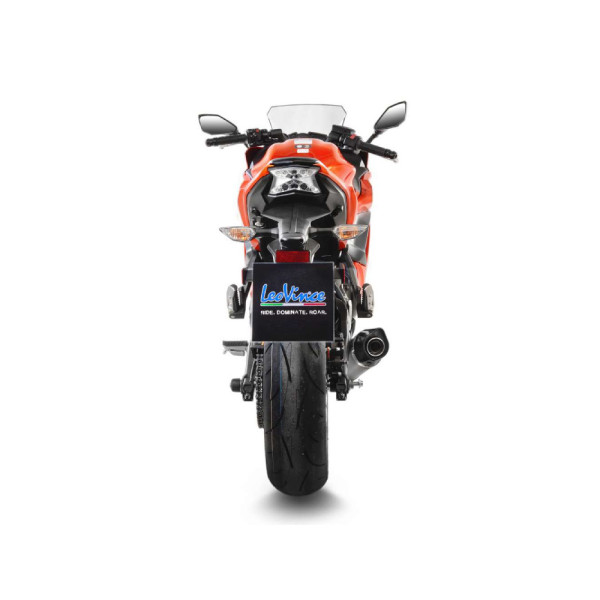 Комплектна вихлопна система LeoVince LV One Evo Carbon для Kawasaki Z 650 / Ninja 650 17-20