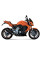 Вихлопні системи Slip-On Line (Suono) MIVV для Kawasaki Z1000 (07-09) чорні