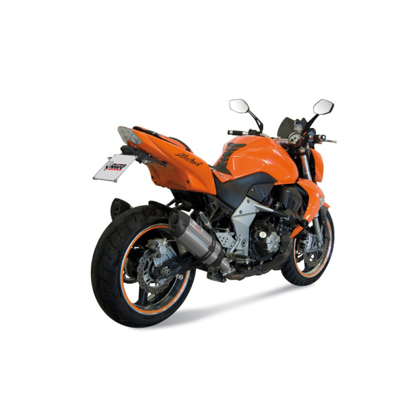 Випускні системи Slip-On Line (Suono) MIVV для Kawasaki Z1000 (07-09) сріблясті