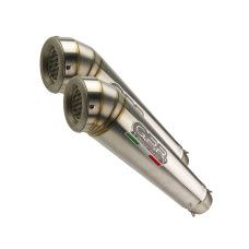 Глушник G.P.R Powercone Evo Double Slip-On, Нержавіюча сталь - Kawasaki Zzr 1400 12-16