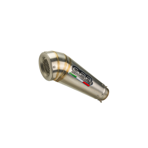 Глушник G.P.R Powercone Evo Double Slip-On, Нержавіюча сталь - Kawasaki Zzr 1400 12-16