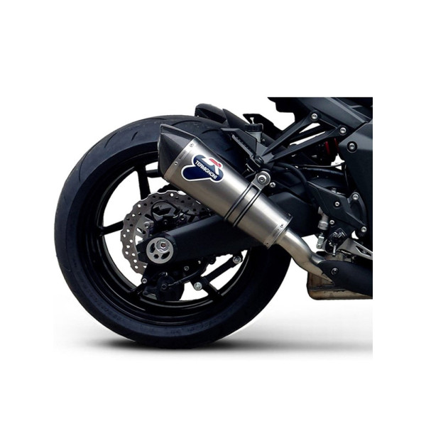 Вихлопна система Termignoni Slip-On з нержавіючої сталі, титан для Kawasaki Z 1000 (10-14)