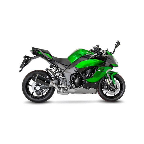 Вихлопна система LeoVince Factory S Black Edition Slip-On, Нержавіюча сталь для Kawasaki Ninja 1000 SX/Tourer (20-)