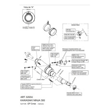 Випускний глушник LeoVince GP Corsa KTM Duke/RC 125/390 (17-20) вуглецеве волокно