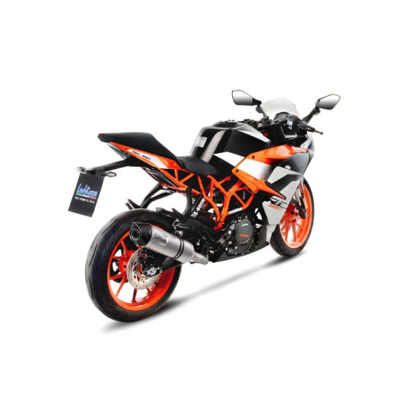 Глушник LeoVince LV One Evo Slip-On, Нержавіюча сталь для KTM Duke 390/125 17-20, RC 390/125 17-20