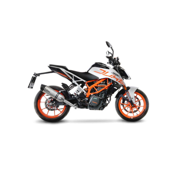 Глушник LeoVince LV One Evo Slip-On, Нержавіюча сталь для KTM Duke 390/125 17-20, RC 390/125 17-20