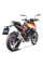 Глушник LeoVince LV One Evo Slip-On, Нержавіюча сталь для KTM Duke 390/125 17-20, RC 390/125 17-20