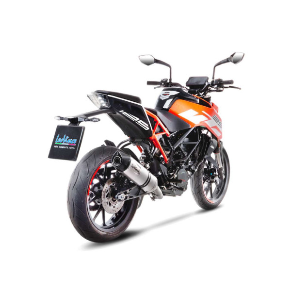 Глушник LeoVince LV One Evo Slip-On, Нержавіюча сталь для KTM Duke 390/125 17-20, RC 390/125 17-20