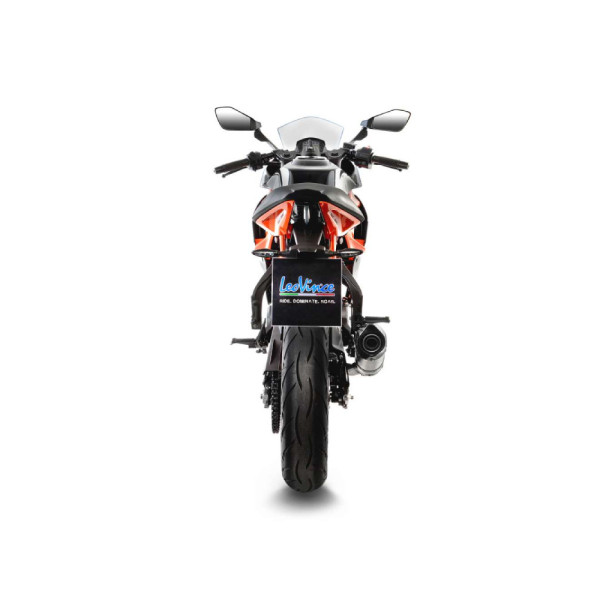 Глушник LeoVince LV One Evo Slip-On, Нержавіюча сталь для KTM Duke 390/125 17-20, RC 390/125 17-20