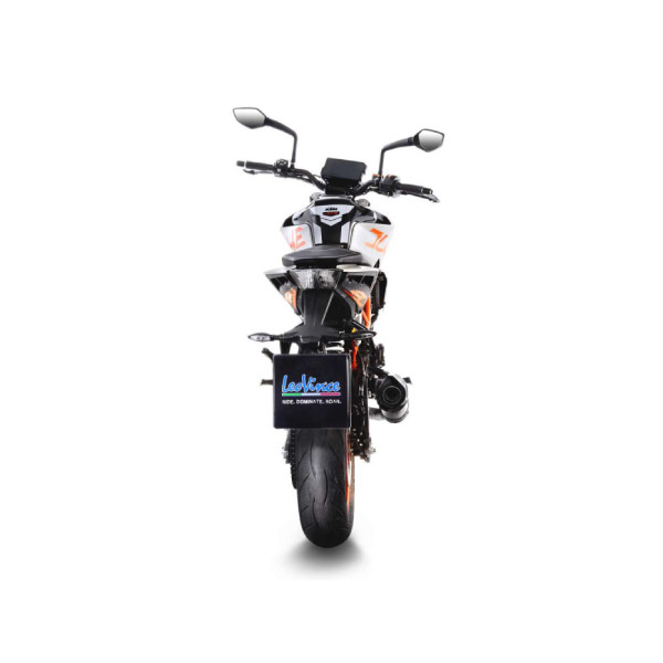 Глушник LeoVince LV One Evo Slip-On, Нержавіюча сталь для KTM Duke 390/125 17-20, RC 390/125 17-20