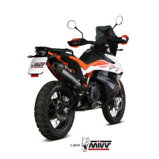 Глушник мотоцикловий Slip-On Line (Oval) MIVV для KTM 790 Adventure (19-20) / 890 Adventure (20-) карбон