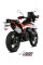 Глушник мотоцикловий Slip-On Line (Speed Edge) MIVV для KTM Adventure 790 / R (19-20) / 890 / R (20-) срібний
