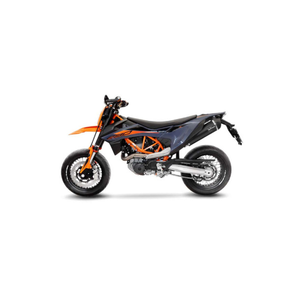 Повний вихлопний система LeoVince Nero Нержавіюча сталь для KTM 690 Enduro R / 690 SMC R 19-