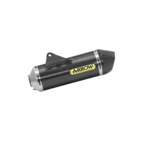 Глушник Arrow KTM 690 Enduro R 19-20/ 690 SMC R 19-21 Race-Tech, Aluminium Dark + Carbon