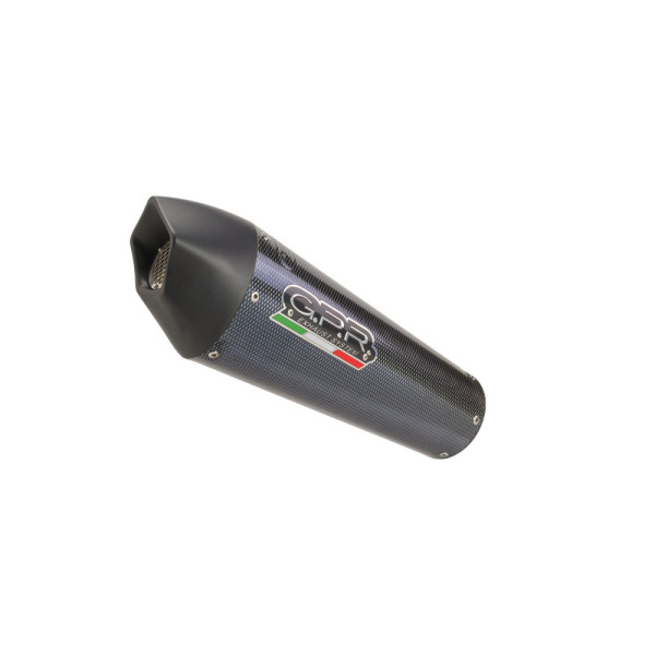 Глушник G.P.R GP Evo4 Poppy Slip-On, Нержавіюча сталь - KTM Duke 690 12-16