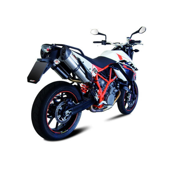 Випускні системи Bolt-On Line (Suono) MIVV для KTM 990 SMR (07-13) / LC8 950 SMR (05-06) сріблясті