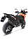 Вихлопна система LeoVince LV-12 Black Edition Slip-On, Нержавіюча сталь для KTM 1290 Super Adventure 15-16, 1290 Super Adventure R / S / T 17-20, 1190 Adventure / R 13-16, 1090 Adventure / R 17-19, 1050 Adventure 15-16