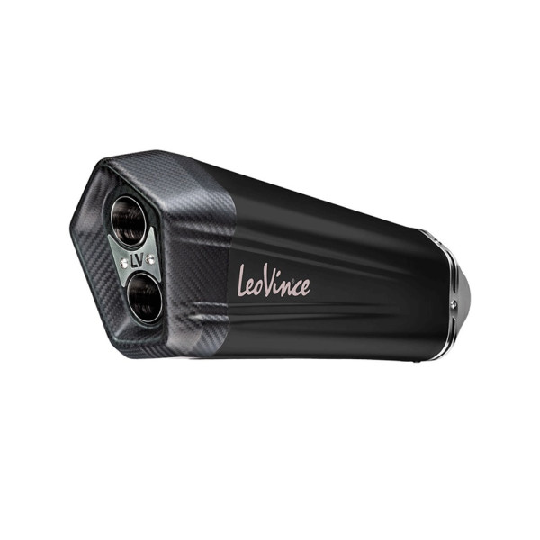 Вихлопна система LeoVince LV-12 Black Edition Slip-On, Нержавіюча сталь для KTM 1290 Super Adventure 15-16, 1290 Super Adventure R / S / T 17-20, 1190 Adventure / R 13-16, 1090 Adventure / R 17-19, 1050 Adventure 15-16