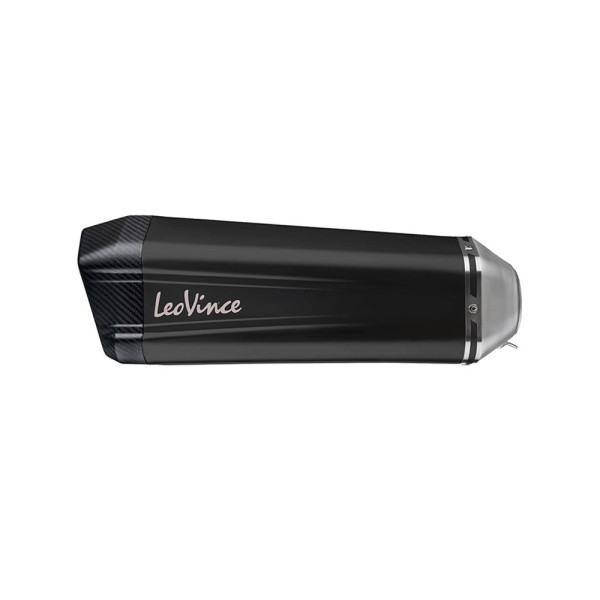 Вихлопна система LeoVince LV-12 Black Edition Slip-On, Нержавіюча сталь для KTM 1290 Super Adventure 15-16, 1290 Super Adventure R / S / T 17-20, 1190 Adventure / R 13-16, 1090 Adventure / R 17-19, 1050 Adventure 15-16