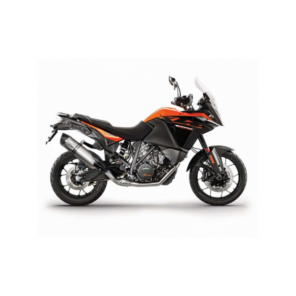 Глушник LeoVince LV One Evo Slip-On, Нержавіюча сталь для KTM 1290 Super Adventure R / S / T 17-20, 1090 Adventure / R 17-19