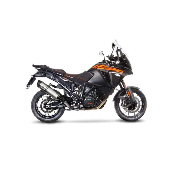 Глушник LeoVince LV One Evo Slip-On, Нержавіюча сталь для KTM 1290 Super Adventure R / S / T 17-20, 1090 Adventure / R 17-19