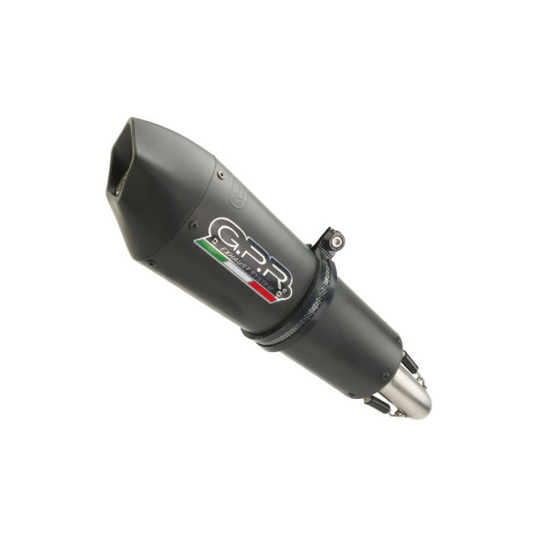 Глушник G.P.R GP Evo4 Чорний Титан Slip-On, Титан - KTM Lc 8 Adventure 1090 17-20