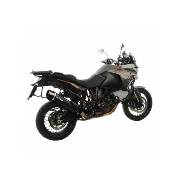 Вихлопна система LeoVince Nero Slip-On, Нержавіюча сталь для KTM 1290 Super Adventure 15-16, 1190 Adventure / R 13-16, 1050 Adventure 15-16