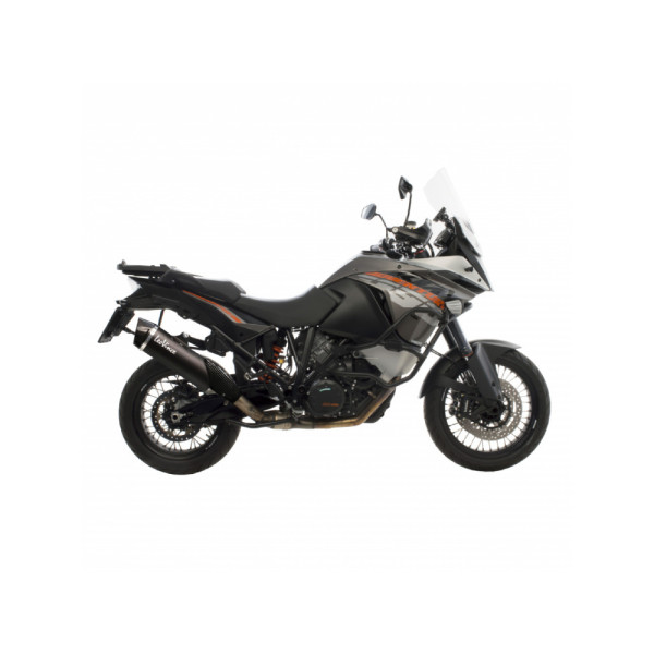 Вихлопна система LeoVince Nero Slip-On, Нержавіюча сталь для KTM 1290 Super Adventure 15-16, 1190 Adventure / R 13-16, 1050 Adventure 15-16