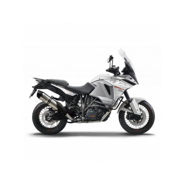 Вихлопна система LeoVince LV One Evo Slip-On, Нержавіюча сталь для KTM 1290 Super Adventure 15-16, 1190 Adventure / R 13-16, 1050 Adventure 15-16
